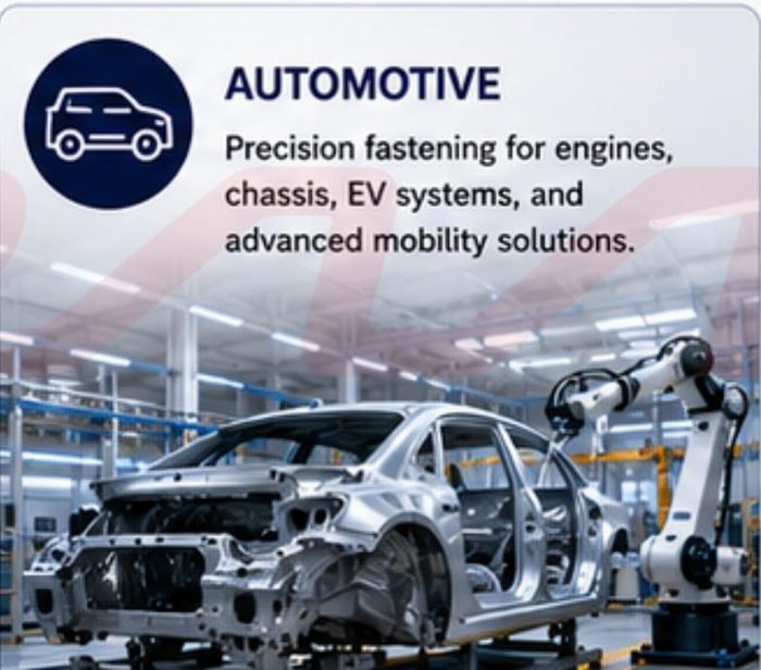 Automotive industry fastening